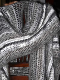 Angora Wool Ruana